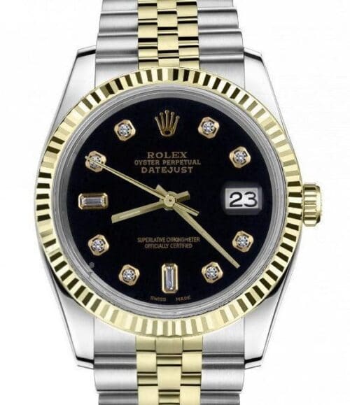 Rolex DateJust Black Dial Super Clone 16013 Super Clone